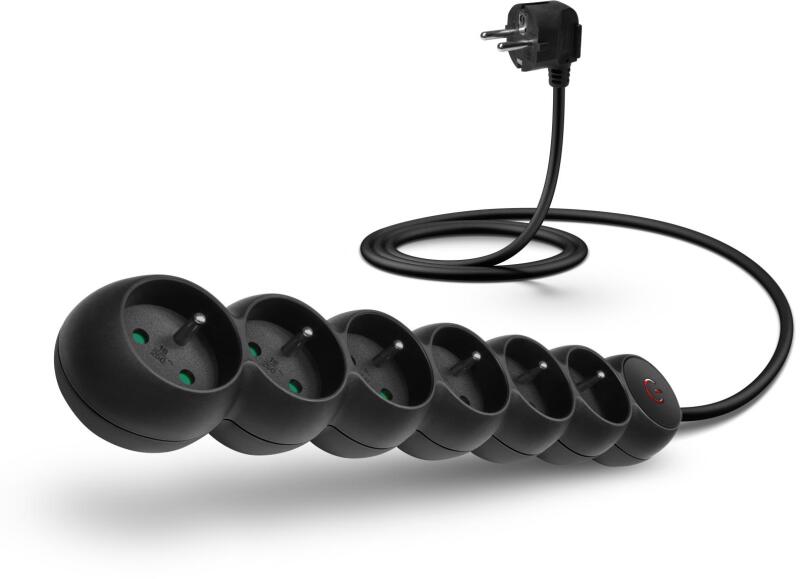 6 Plug 5 m Switch (CES-1015-BK)