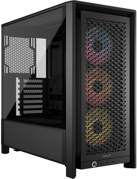 Corsair Frame 4000D RS ARGB Black (CC-9011296-WW) (Carcasa) - Preturi