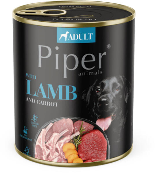 Piper with lamb & carrot 800 g