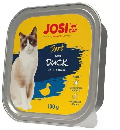 JosiCat Paté Alu duck 32x100 g