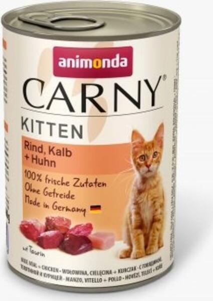 Carny Kitten Veal, Chicken & Turkey 400 g