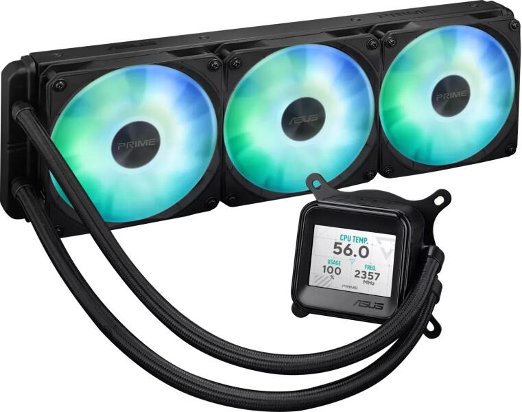 CPUクーラー 液晶 ASUS PRIME LC 360 ARGB LCD Prime LC 360 ARGB｜Cooling｜ASUS USA