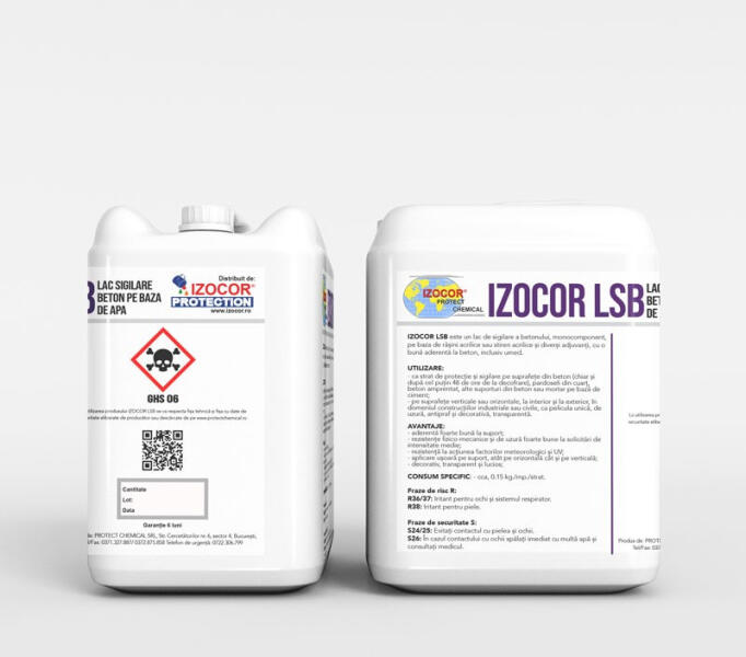 Lsb Injectable Label IZOCOR Lac pentru sigilare impermeabil IZOCOR LSB 5 KG (00000239-21-1 ...