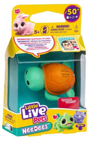 Little Live Pets - Needees interaktív kiskedvenc - Teknős (26655)