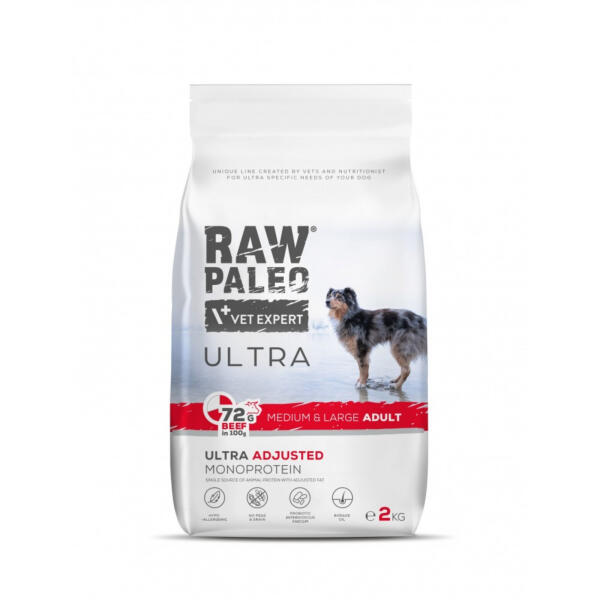 Raw Paleo Ultra Adult Medium/Large beef 2 kg