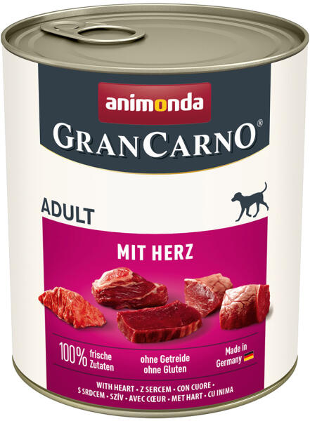 GranCarno Adult with hearts 800 g