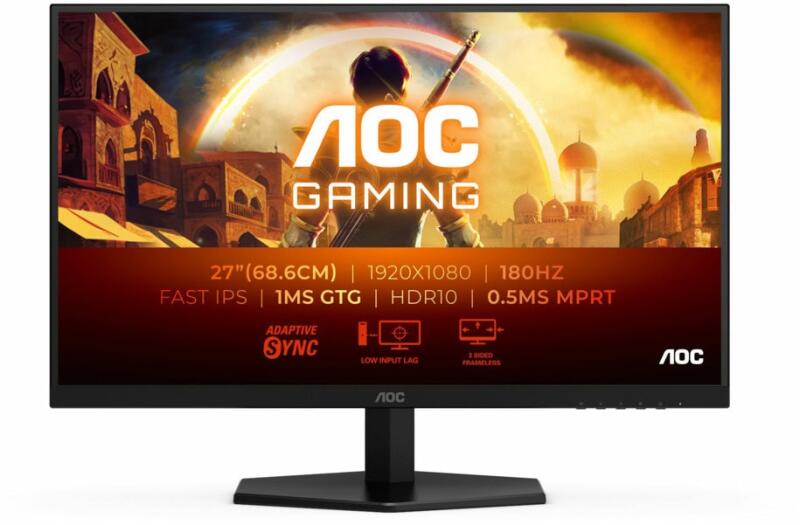 AOC 27G42E 27インチゲーミングモニター、リフレッシュレート180Hz Amazon.co.jp: 【Amazon.co.jp 限定】AOC ゲーミングモニター 27G42E