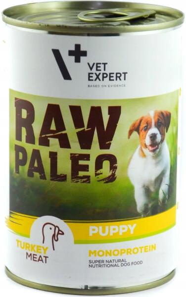Raw Paleo Puppy turkey 400 g