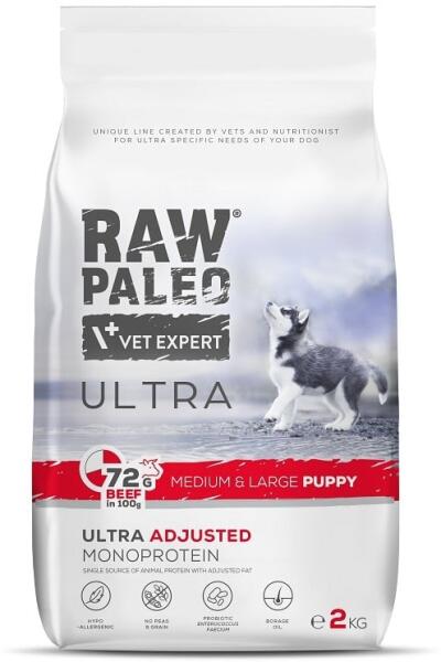 Raw Paleo Ultra Puppy Medium & Large beef 2 kg