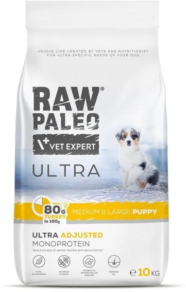 Raw Paleo Ultra Puppy Medium & Large turkey 10 kg