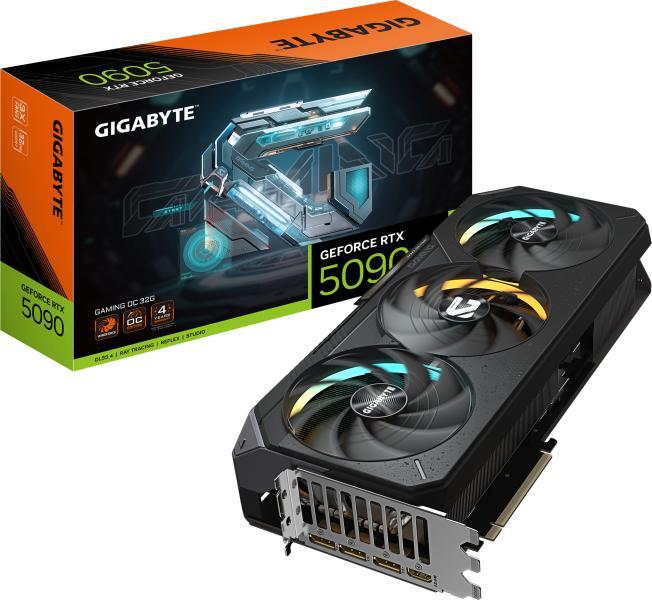 GIGABYTE GeForce RTX 5090 GAMING OC 32GB GDDR7 512bit (GV