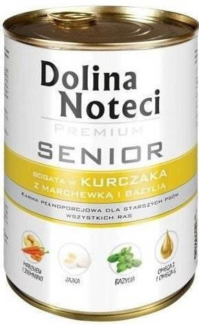 Premium Senior chicken with carrots & basil 400 g