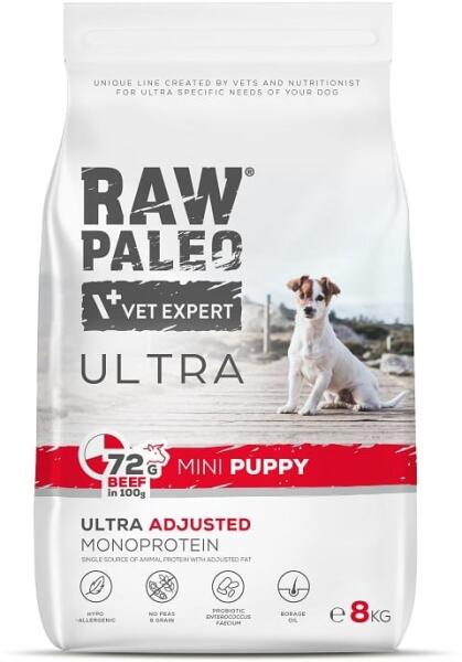 Raw Paleo Ultra Puppy Mini beef 8 kg