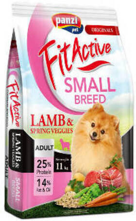 FitActive Hypoallergenic Small Breed lamb & spring vegetables 11 kg