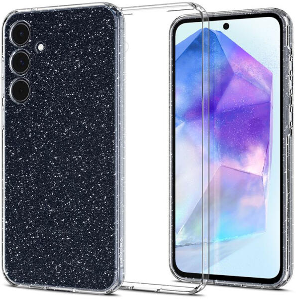 Samsung Galaxy A55 Liquid Crystal Glitter Quartz case (ACS07538)