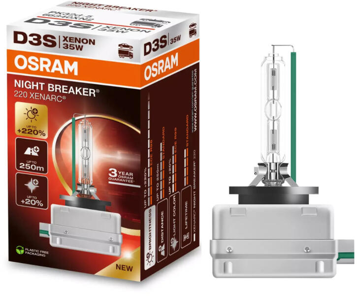OSRAM D3S NIGHT BREAKER 220 XENARC (66340XN2) (Bec auto) - Preturi