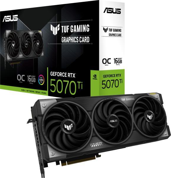 新品未開封ASUS TUF Gaming GeForce RTX 5070 Ti TUF Gaming and Prime GeForce RTX 5070 Ti graphics cards bring