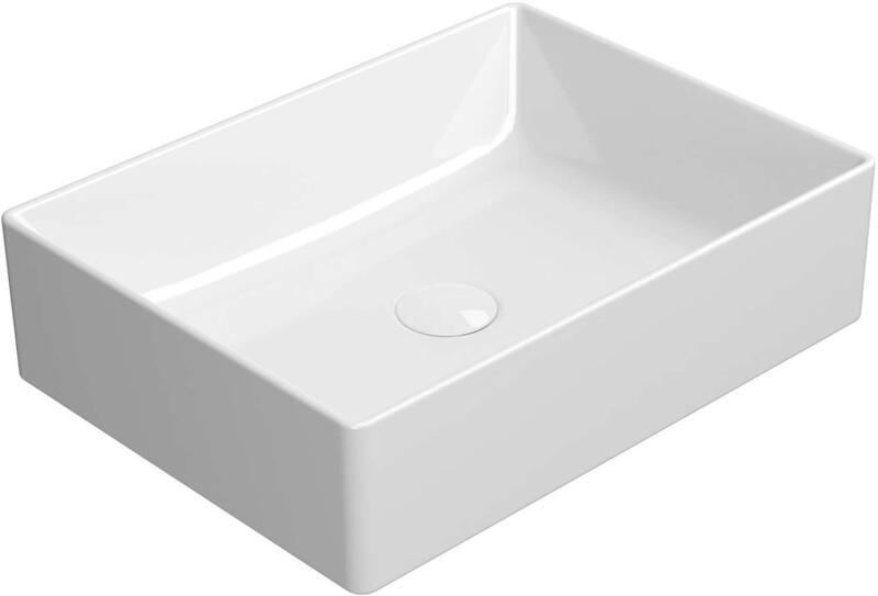 GSI KUBE X 50x37 cm ExtraGlaze white (942911)