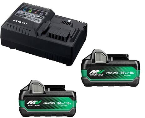 HITACH I18vバッテリー HiKOKI (Hitachi) BSL36A18X (Set incarcator si acumulator scule