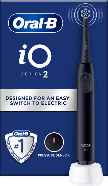 Oral−B IOG52J62KBK BLACK Oral-B iO2 Night Black Electric Toothbrush Seasonal Limited