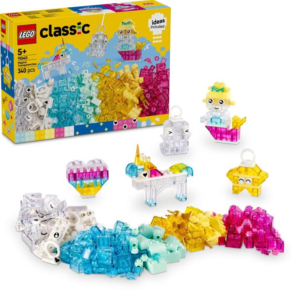 LEGO® Classic - Magical Transparent Box (11040) (LEGO) - Preturi