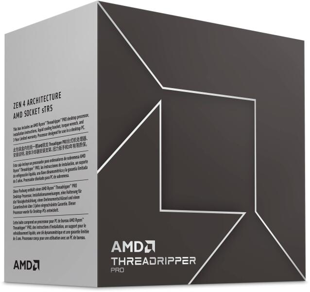 Ryzen Threadripper PRO 7975WX 32-Core 4.0GHz sTR5 Tray (100-000000453)