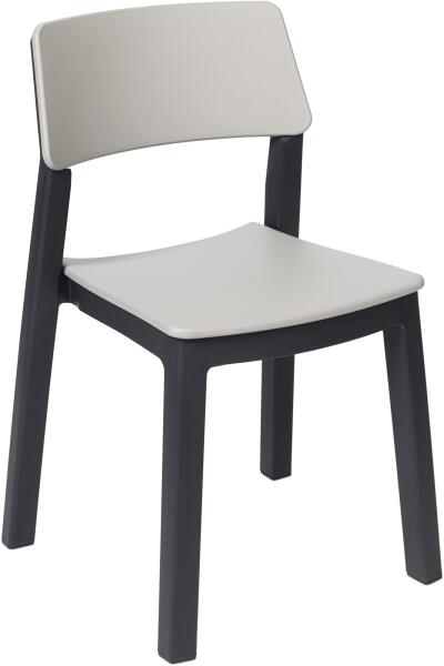 Bistrot italia grafit műanyag kerti szék (Z0960S0--9500)