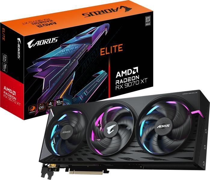 GIGABYTE Radeon RX 9070 XT GAMING OC 16GB GDDR6 256bit (GV