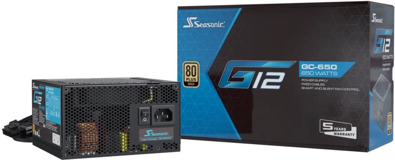 G12 GC-650W V2 2024 80 PLUS Gold (SSP-650RT2)