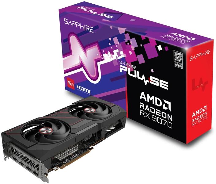 Radeon RX 9070 PULSE 16GB GDDR6 256bit (11349-03-20G)