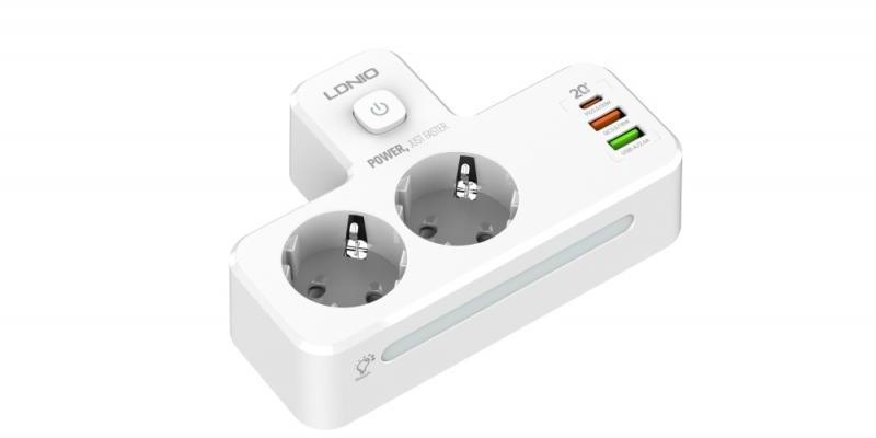 2 Plug + 3 USB Switch (SE2337W)