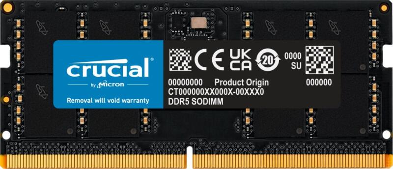 Crucial 64GB DDR5 5600MHz CT64G56C46S5 (Memorie) - Preturi