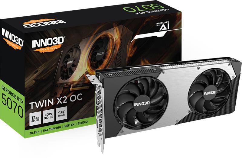 GeForce RTX 5070 Twin X2 OC 12GB GDDR7 192bit (N50702-12D7X-195064N)