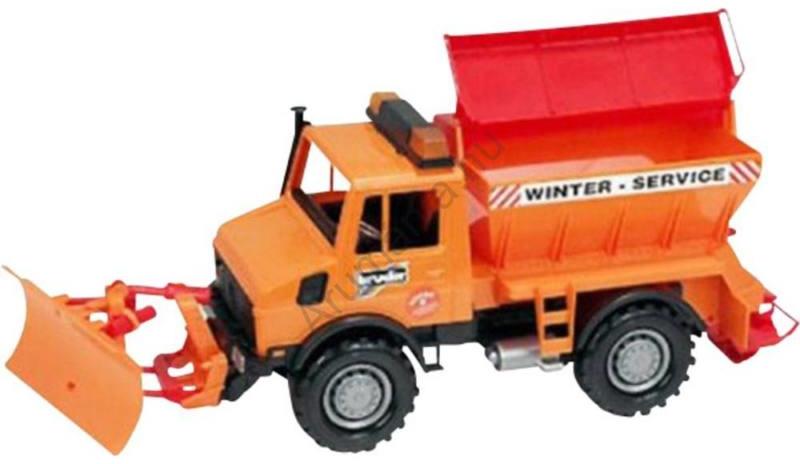Unimog hókotró és sószóró autó (02572)