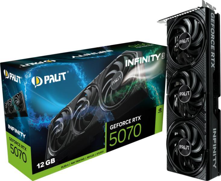GeForce RTX 5070 Infinity 3 12GB GDDR7 192bit (NE75070019K9-GB2050S)