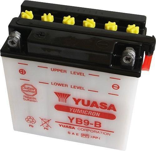 YUASA Yumicron 12V 9Ah left+ YB9-B (Acumulator moto) - Preturi