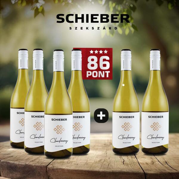 Vásárlás: SCHIEBER 4+2 db - Chardonnay Selection 2023 - Schieber - 86 ...