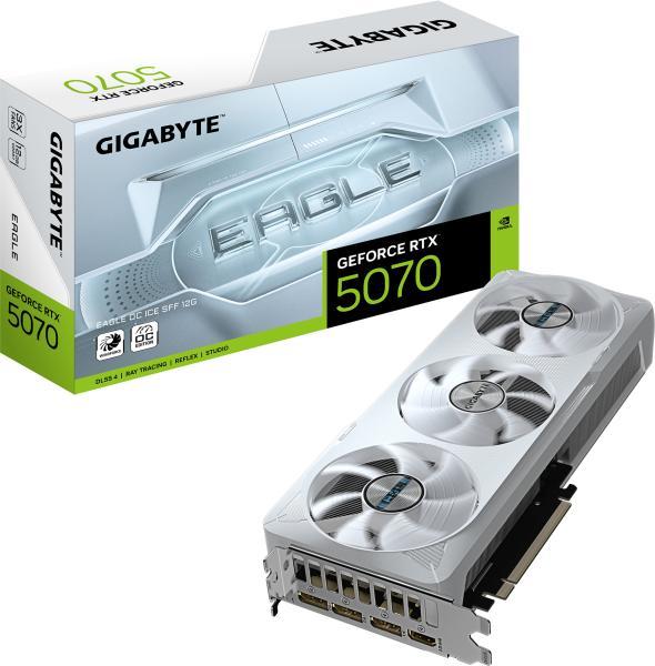 GeForce RTX 5070 EAGLE OC ICE SFF 12GB GDDR7 192bit (GV-N5070EAGLEOC ICE-12GD)