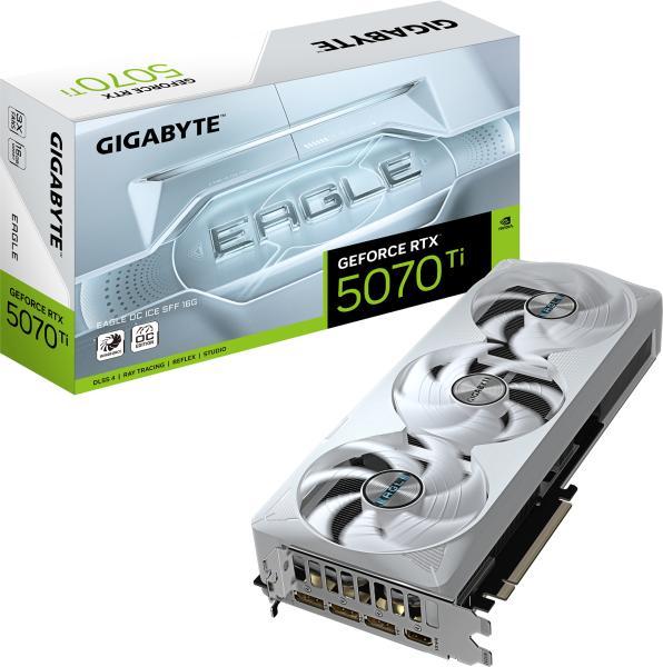 GeForce RTX 5070 Ti EAGLE OC ICE SFF 16GB GDDR7 256bit (GV-N507TEAGLEOC-ICE-16GD)