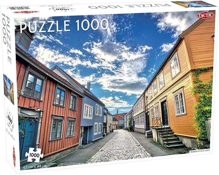 A világ körül - Trondheim óvárosa 1000 db-os (56650)