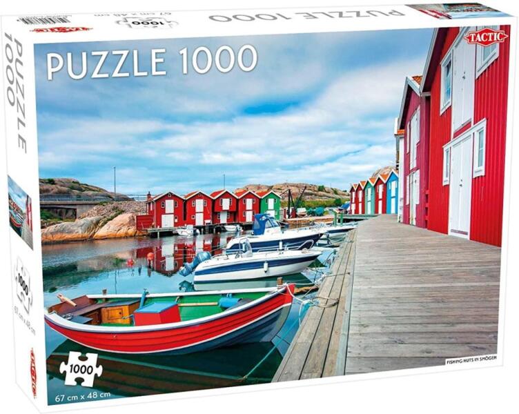 A világ körül - Halászkunyhók Smögenben 1000 db-os (56682)
