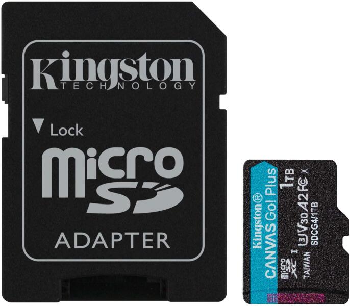microSDXC Canvas Go Plus 1TB A2/U3/V30 SDCG4/1TB
