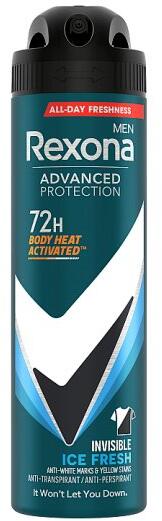 Men Advanced Protection Invisible Ice Fresh deo spray 150 ml