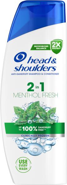 Menthol Fresh 2in1 korpásodás elleni sampon 250 ml