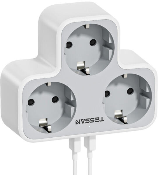 3 Plug + 2 USB (TS-331)