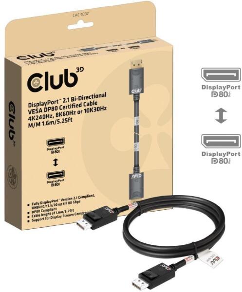 Club 3D CAC-1092 (Cablu video, conector video) - Preturi