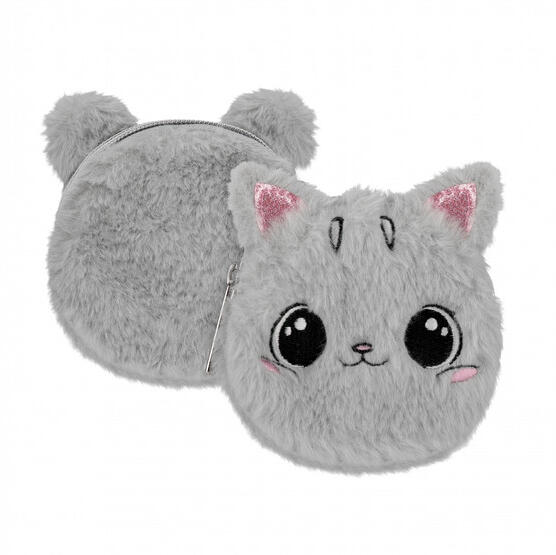 Vásárlás: Starpak Kitty Plus cicás pénztárca - szürke, pink (550884 ...