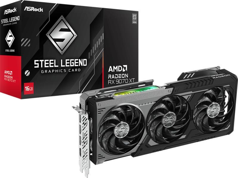 Radeon RX 9070 XT Steel Legend Dark 16GB GDDR6 256bit (RX9070XT SLD 16G)
