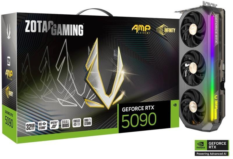 ZOTAC GeForce RTX 5090 AMP Extreme Infinity 32GB GDDR7 512bit (ZT