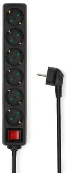 6 Plug 5 m Switch (ESOC650F2BK)